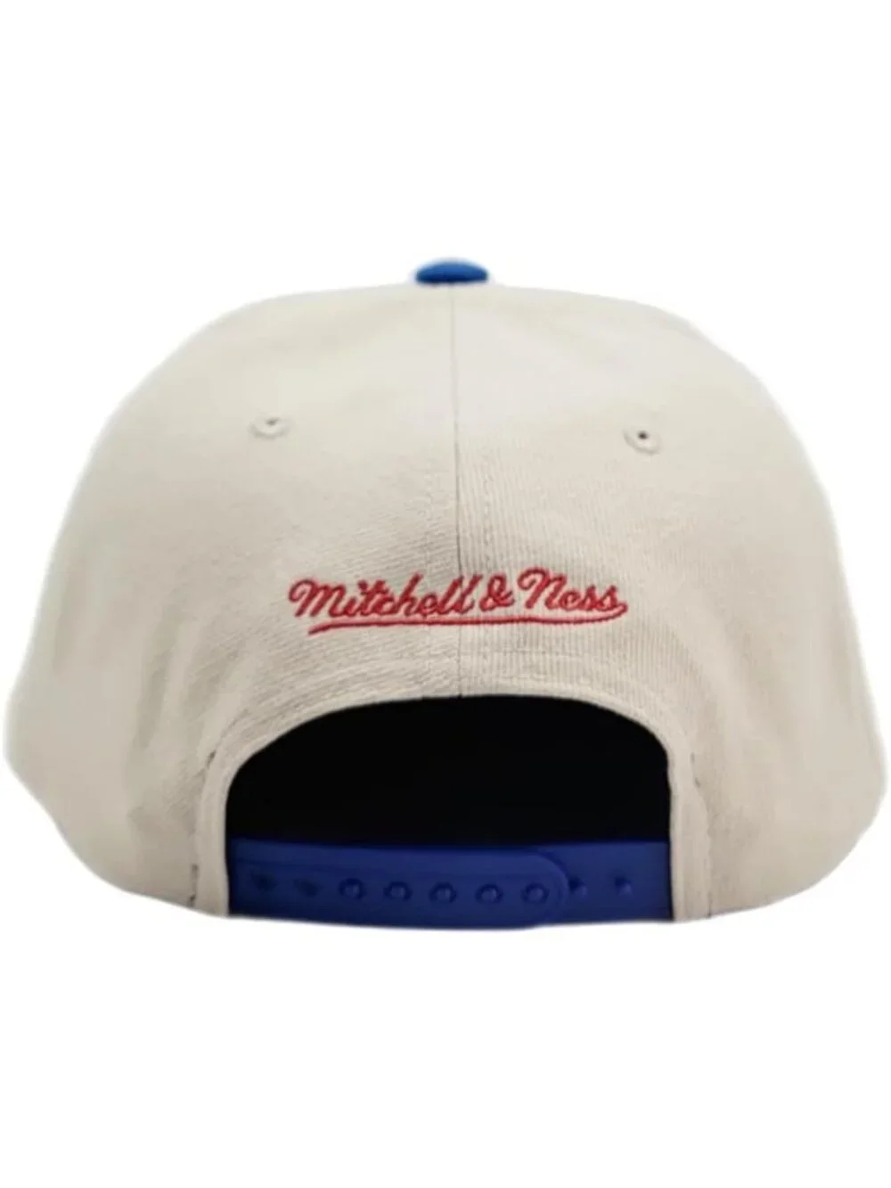 Vintage Atlanta Braves Snapback Hat - Blue & Cream MLB Cap for Sports Fans